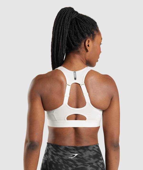 Damske Športové Podprsenky Gymshark Speed Biele | LI2310845